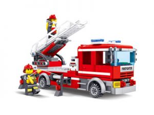 KAZI / GBL / BOZHI KY98205 Fire Police: Fire Ladder Car 0
