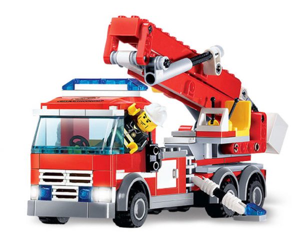 KAZI / GBL / BOZHI KY8053 Fire: Ladder Fire Truck 0
