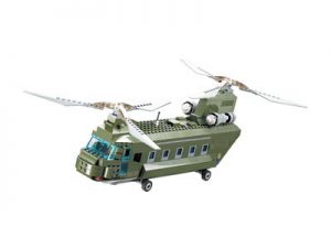KAZI / GBL / BOZHI KY84009 Field Force: Chinook Military Helicopter 0
