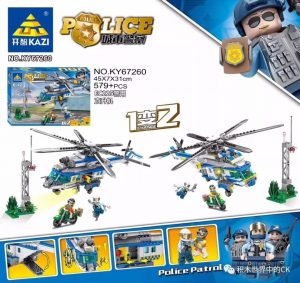 KAZI / GBL / BOZHI KY67260 City Police: EC225 Police Helicopter 1 Variable 2 0