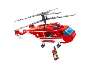 KAZI / GBL / BOZHI KY98213 Fire Police: Transport Helicopter 0