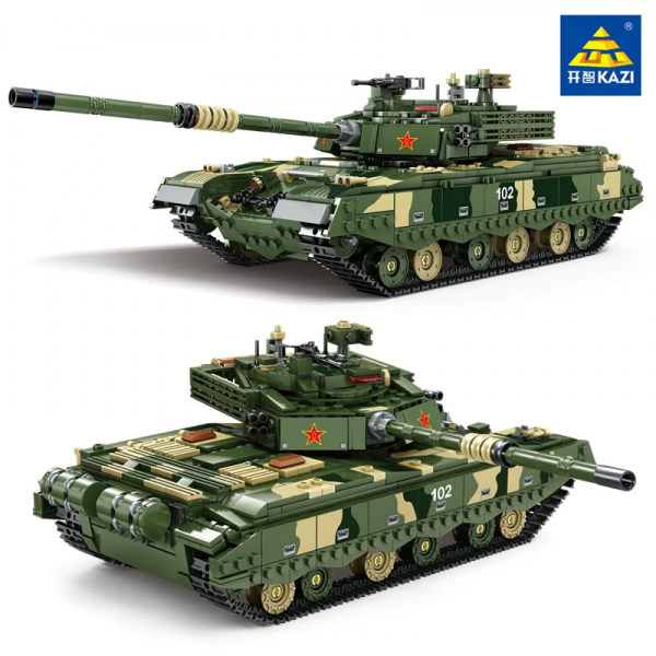 KAZI KY 10010 Military Building Blocks 99A Tank