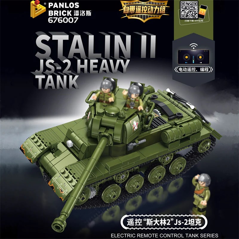 PANLOS 676007 RC STALIN II JS 2 Heavy Tank - KAZI Block