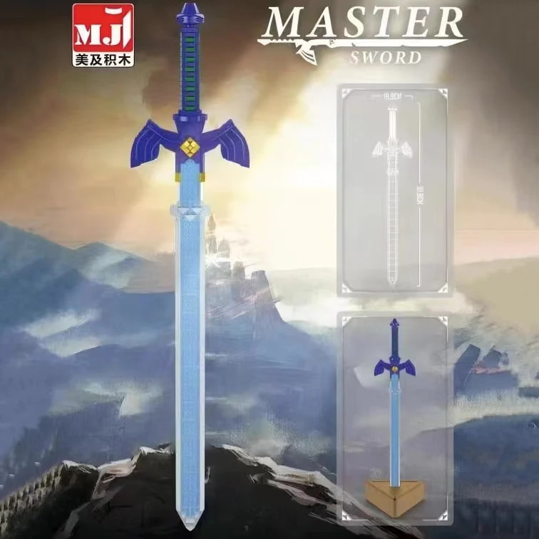 MJ 13041 The Legend of Zelda Master Sword 3 - KAZI Block