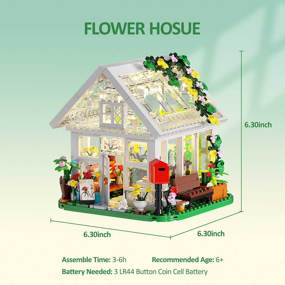 MOC Flower House 2 - KAZI Block