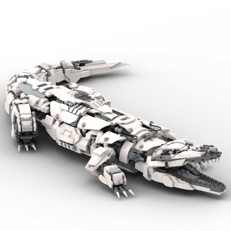 Mecha Crocodile MOC 89505 2 - KAZI Block