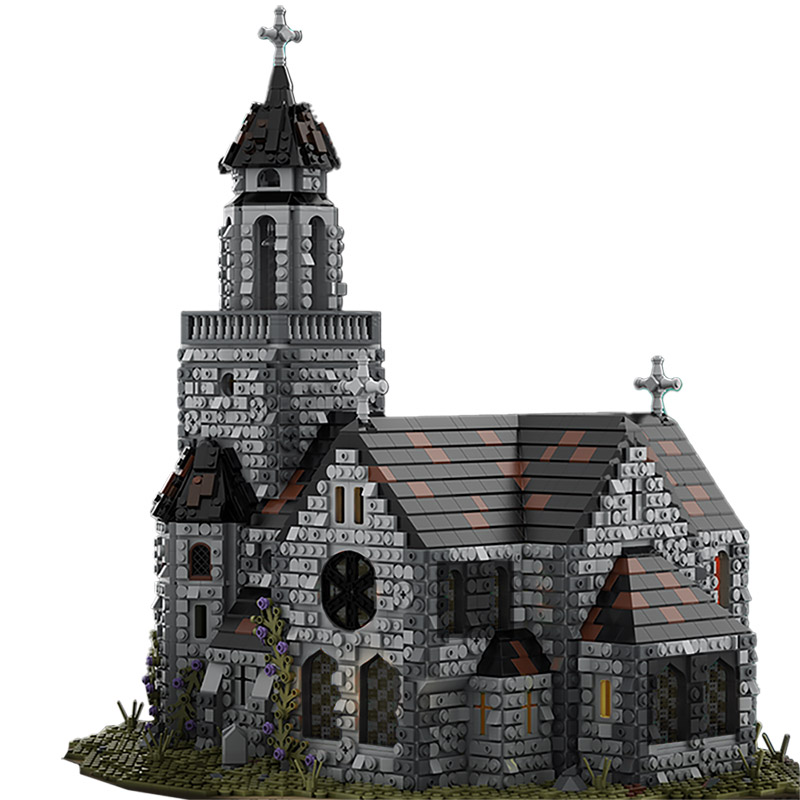 Medieval Cathedral MOC 76813 1 - KAZI Block