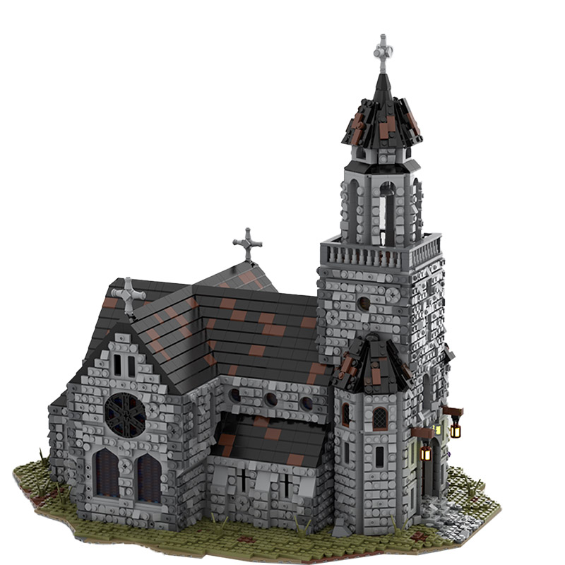 Medieval Cathedral MOC 76813 3 - KAZI Block