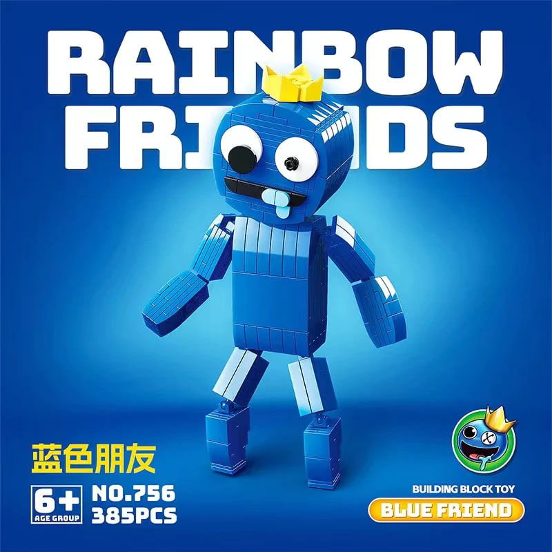 QuanGuan 756 Rainbow Friends Blue 2 - KAZI Block