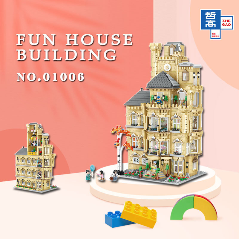 ZheGao 01006 Creator Expert Fun House 1 - KAZI Block