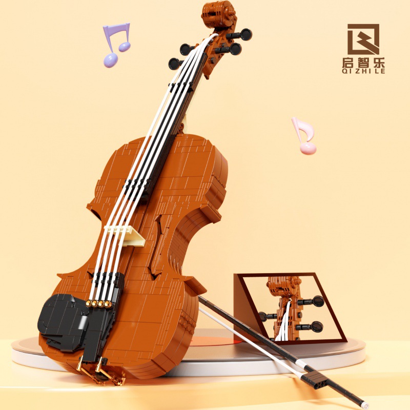 QiZhiLe 90025 Creator Expert Violin 1 - KAZI Block