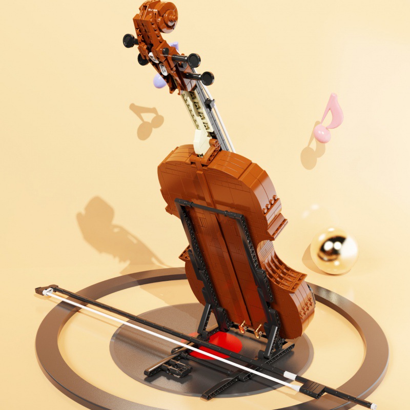 QiZhiLe 90025 Creator Expert Violin 2 1 - KAZI Block
