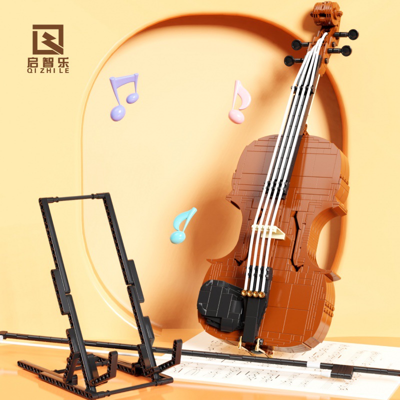 QiZhiLe 90025 Creator Expert Violin 5 1 - KAZI Block