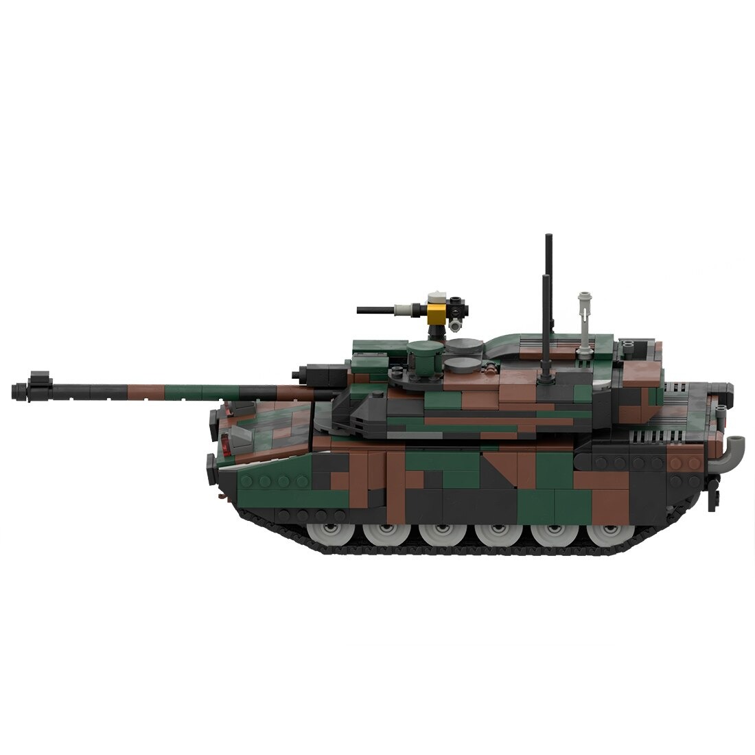 moc 34858 leclerc main battle tank model main 3 - KAZI Block