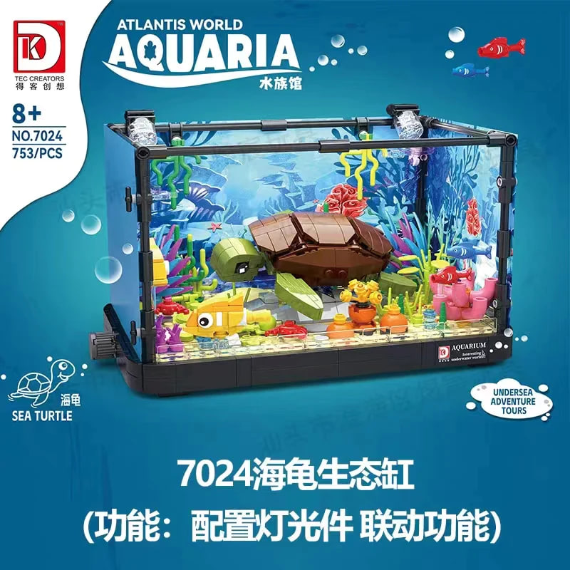 DK 7023 7024 Atlantis World Aquaria 5 - KAZI Block