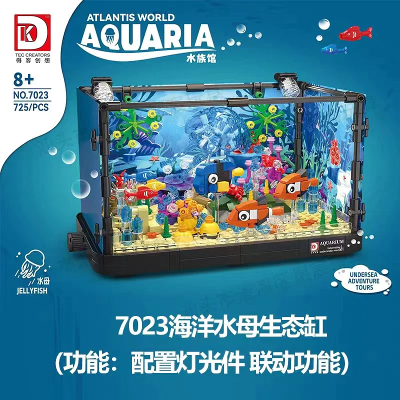 DK 7023 7024 Atlantis World Aquaria 6 - KAZI Block