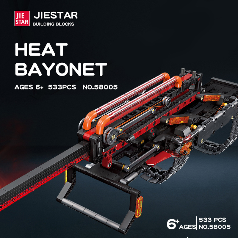 JIESTAR 58005 Technic Heat Bayonet 5 1 - KAZI Block