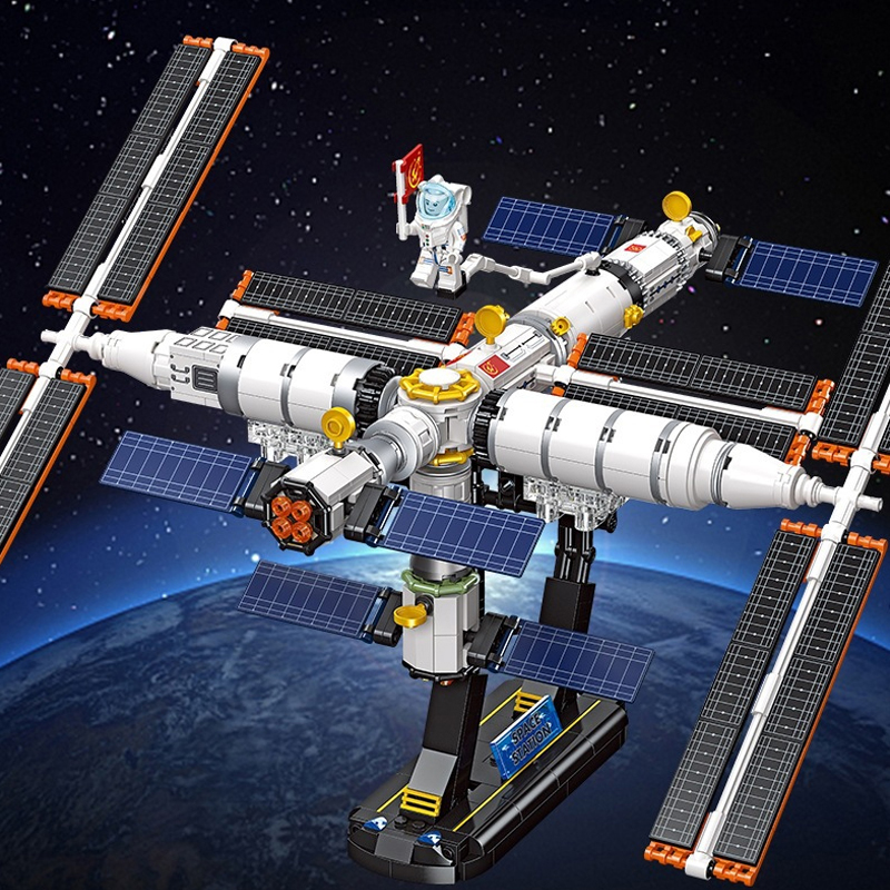 JIESTAR 58006 Space Model Tiangong Space Station 1 - KAZI Block
