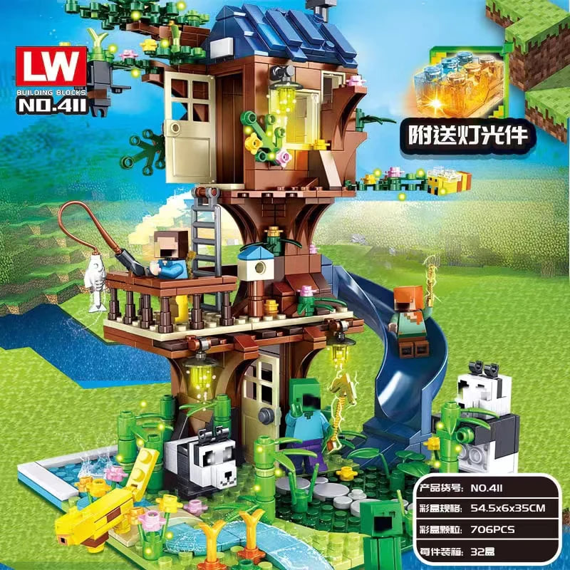 Minecraft Tree House 4 - KAZI Block