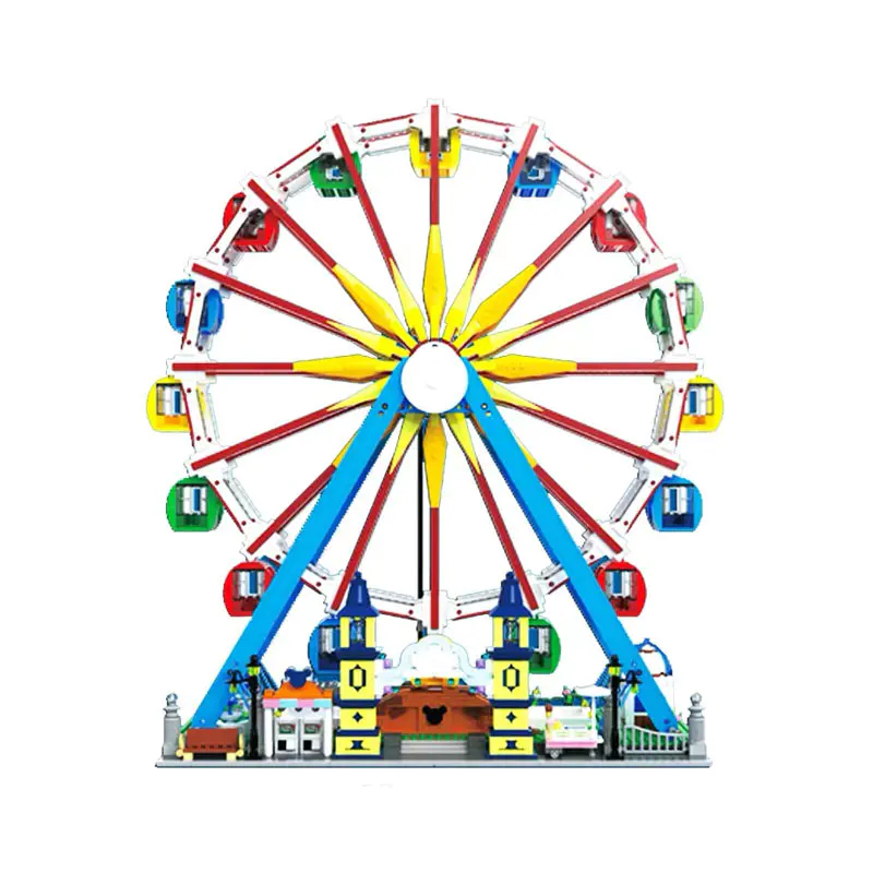 Mould King 11006 Fairground Ferris Wheel 5 1 - KAZI Block