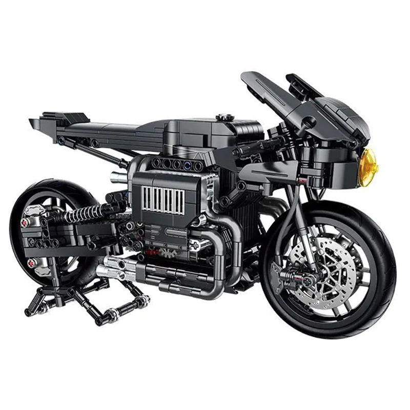 Panlos 672009 Black Bat Motorbike 3 - KAZI Block