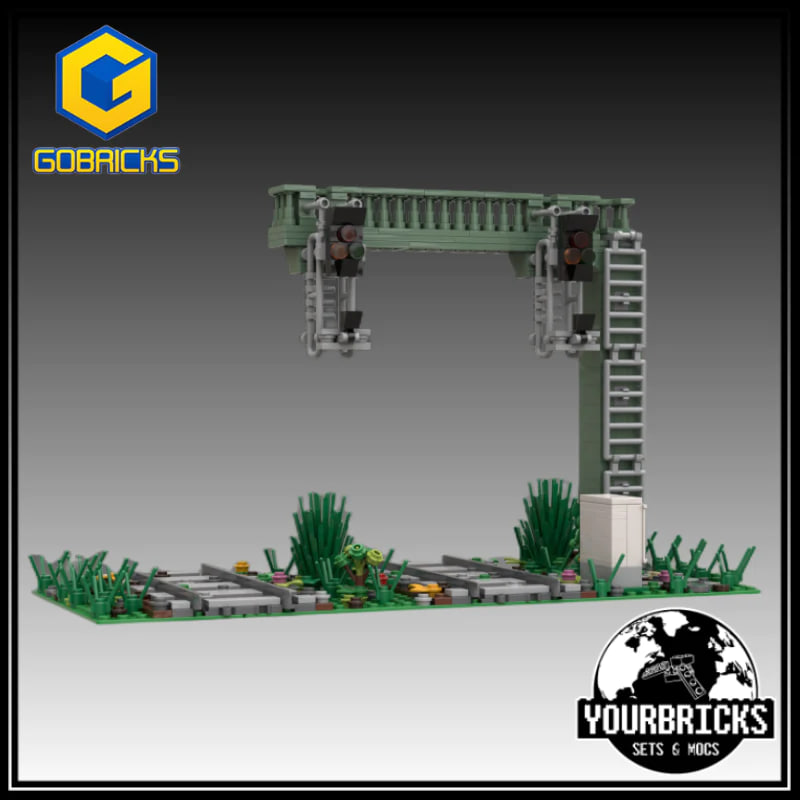YOURBRICKS 50002 Signal bridge 7 - KAZI Block