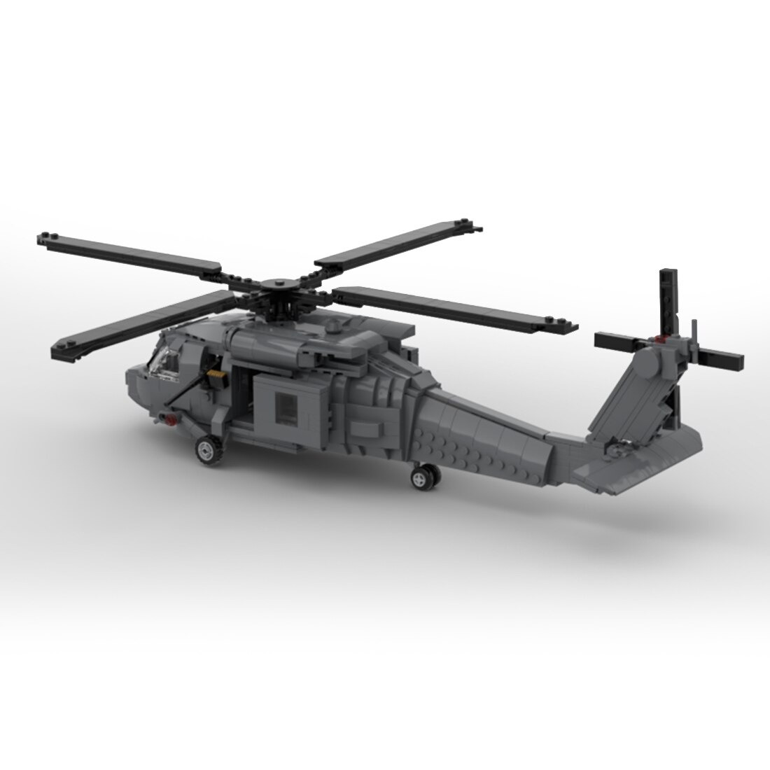 moc 127128 military helicopter diy build main 3 - KAZI Block