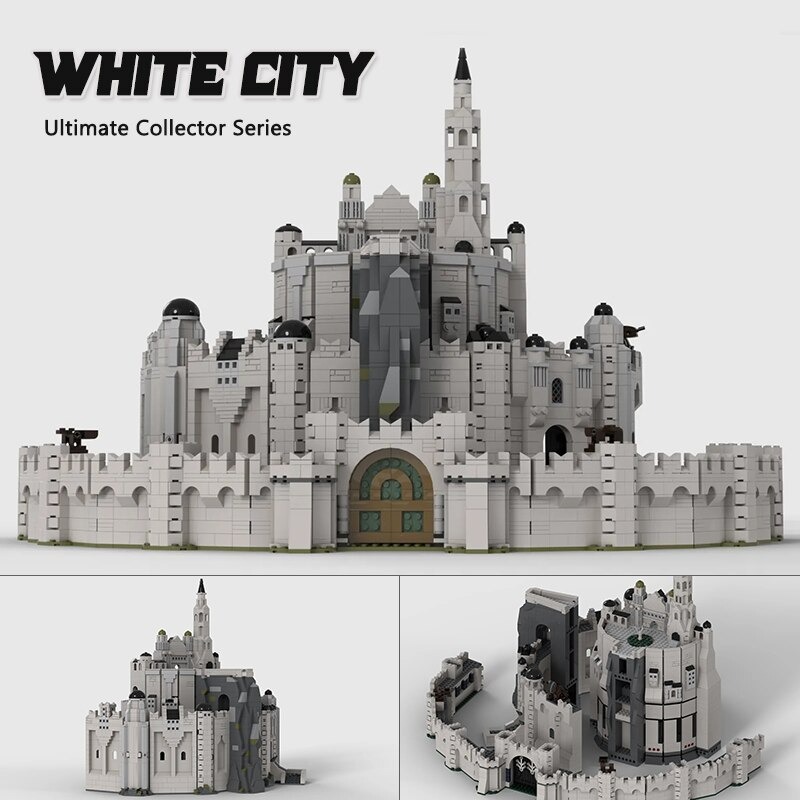 white castle city moc ring movie scence main 0 - KAZI Block