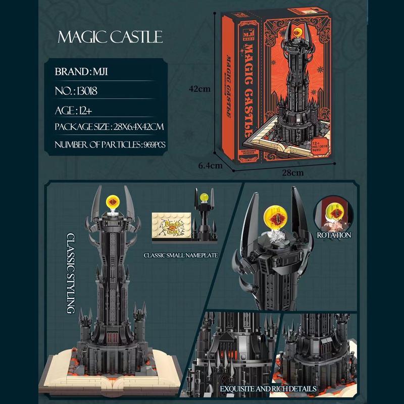 Creator Black Magic Castle Book 1 - KAZI Block
