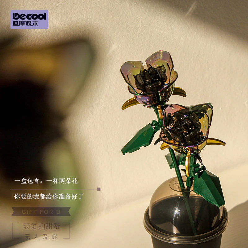 DECOOL 52034 FlowerArt Studio with Cup 1 - KAZI Block