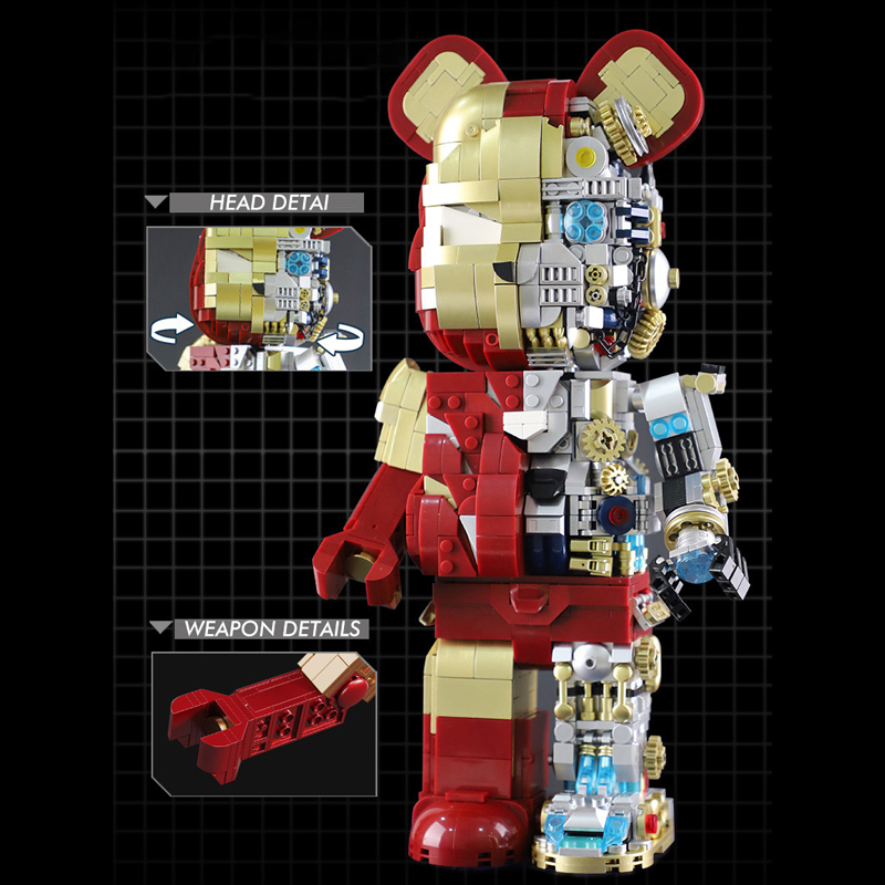Iron Man Mechanical Bear 3 - KAZI Block
