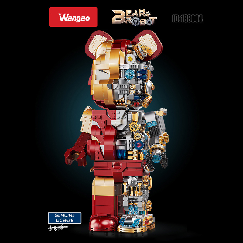 Iron Man Mechanical Bear 4 - KAZI Block