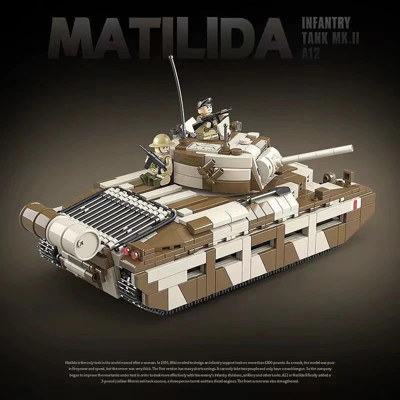 Matilida Infantry Tank MK.II A12 3 - KAZI Block