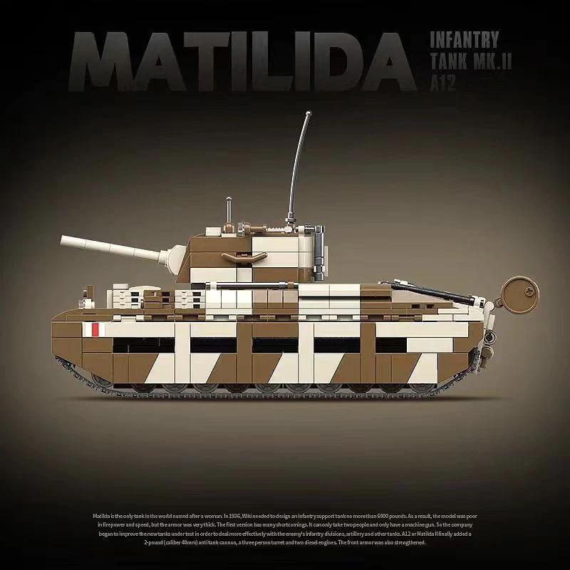 Matilida Infantry Tank MK.II A12 4 - KAZI Block