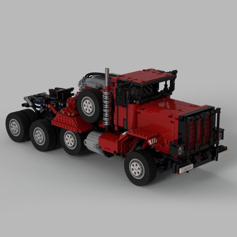 moc building blocks truck model heavy eq main 1 - KAZI Block
