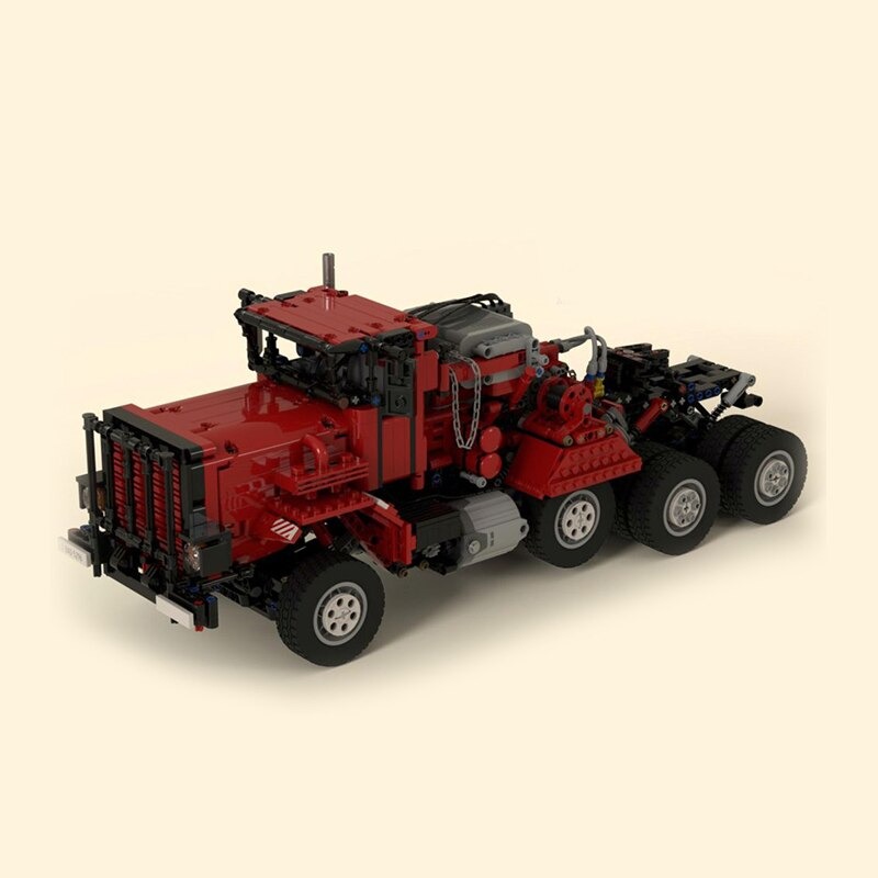 moc building blocks truck model heavy eq main 3 - KAZI Block