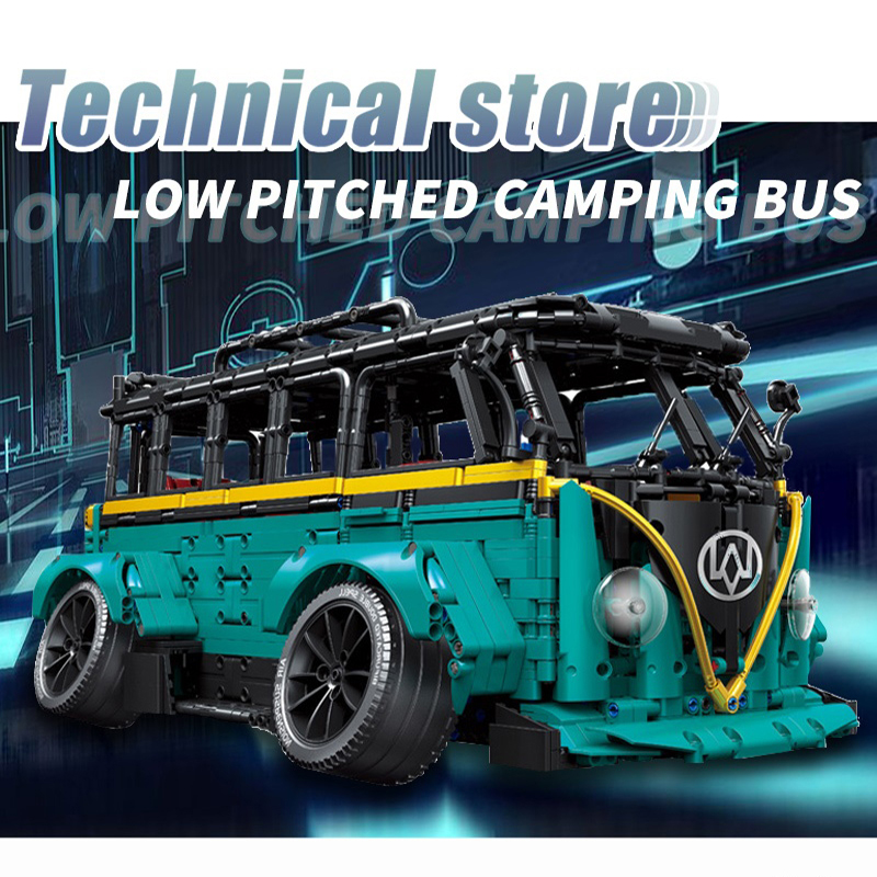 CACO C021 Low Pitched Camping Bus 4 - KAZI Block