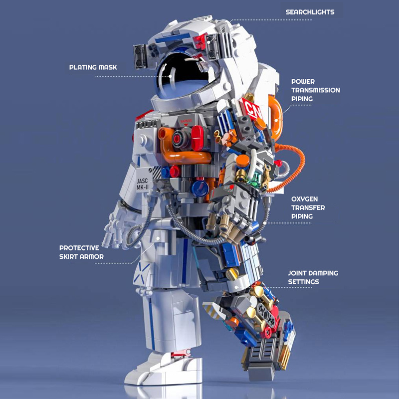 JAKI 9106 Dismantling Astronauts 1 - KAZI Block