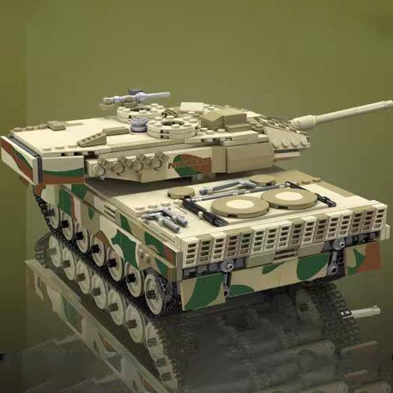 Mould King 20020 Leopard 2 Tank 3 - KAZI Block
