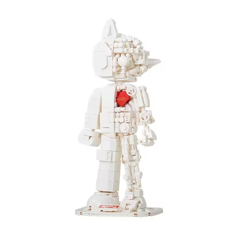 Pantasy 86206 White Astro Boy Mechanical Clear Ver 4 - KAZI Block