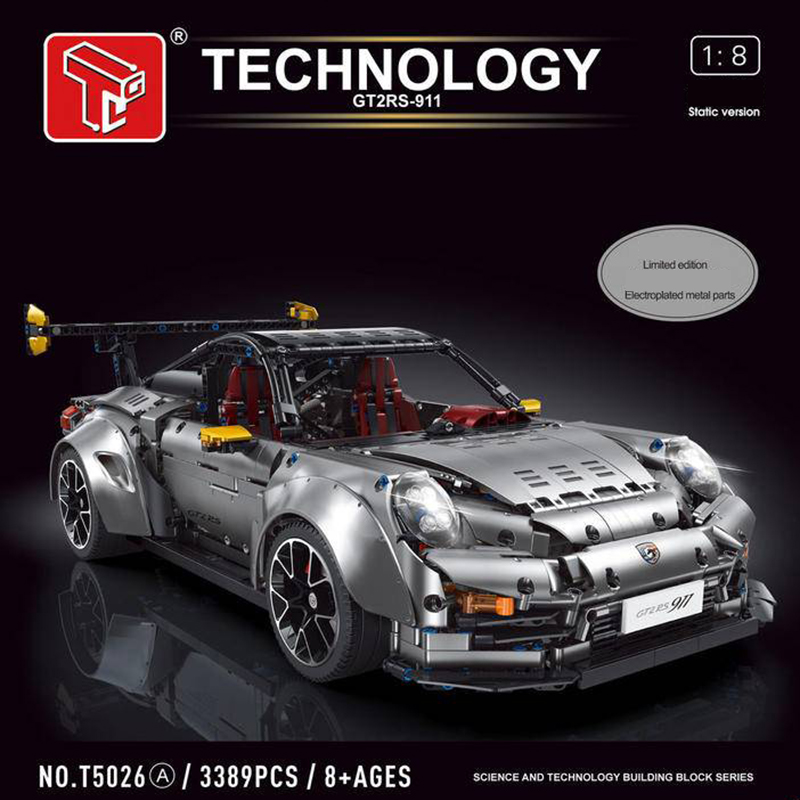 TAIGAOLE T5026A Porsche 911 GT2 Sports Car 5 1 - KAZI Block