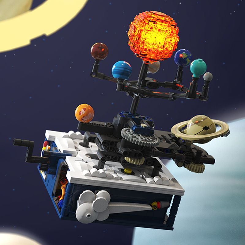 TuoMu T5002 Space Series Rotating Solar System 1 - KAZI Block
