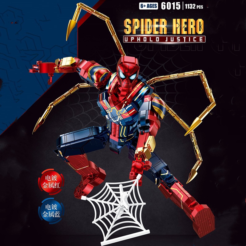 TUOLE 6015 Spiderman Spider Hero Uphold Justice 3 - KAZI Block
