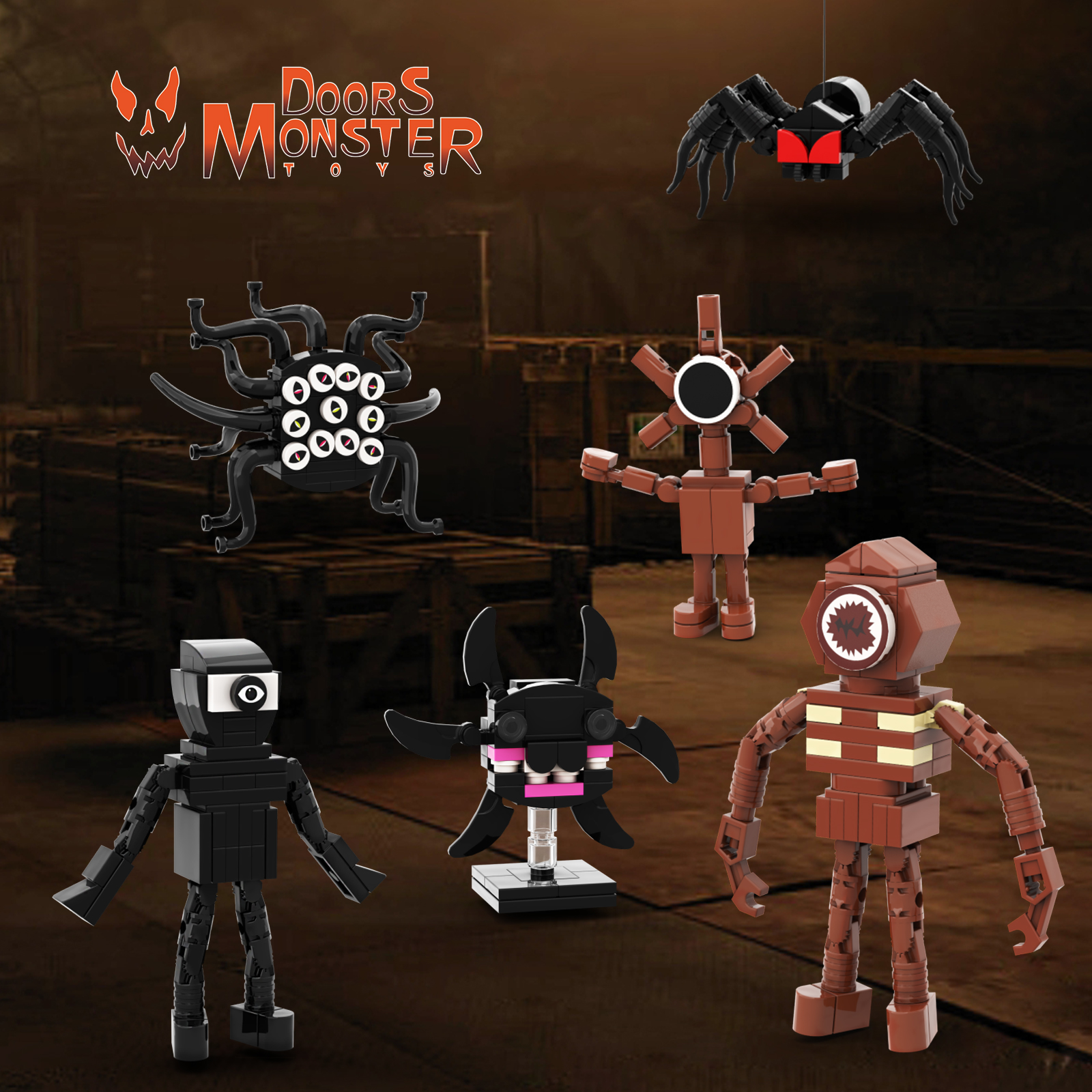 MOC Factory™ 89315 Doors Monsters brick set