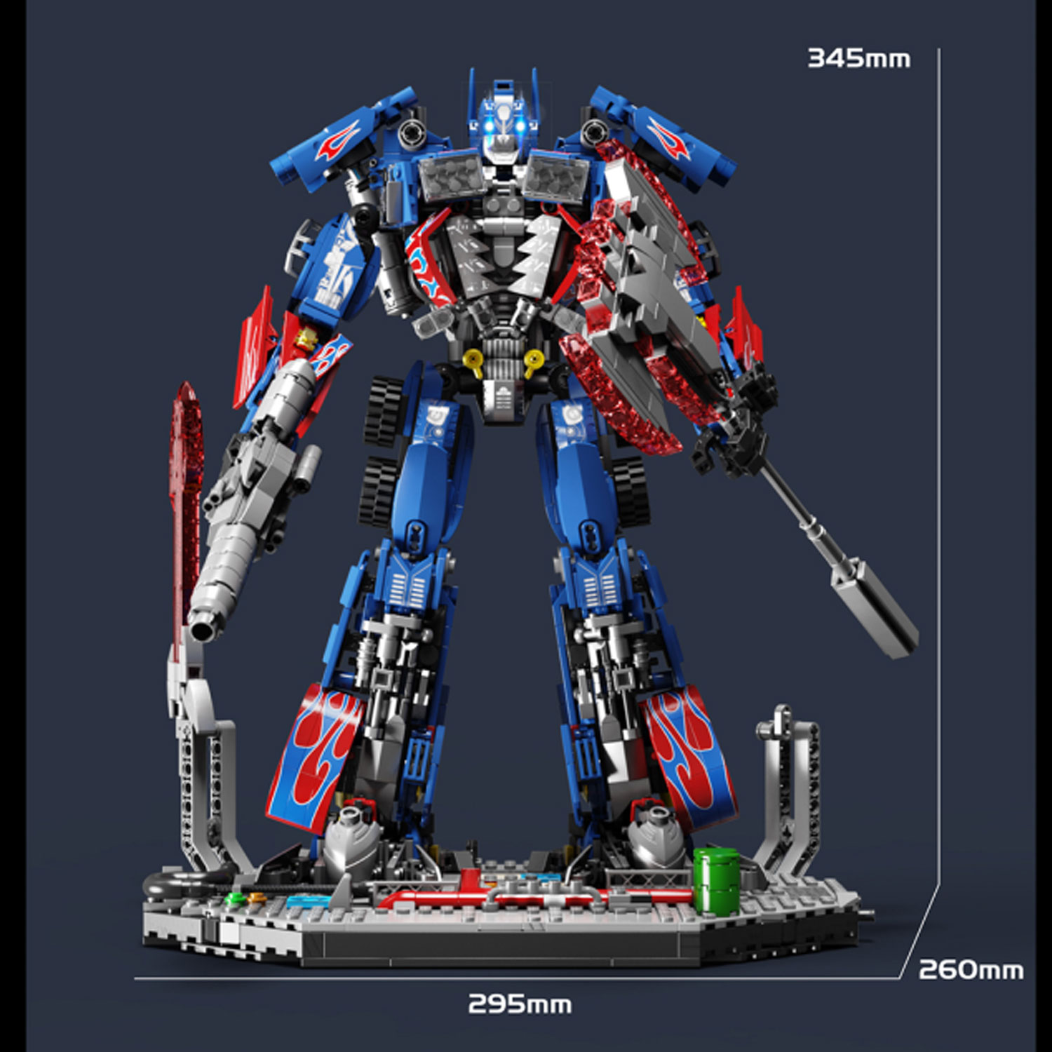 Tuole 6006 Transformers Optimus Prime 1 - KAZI Block