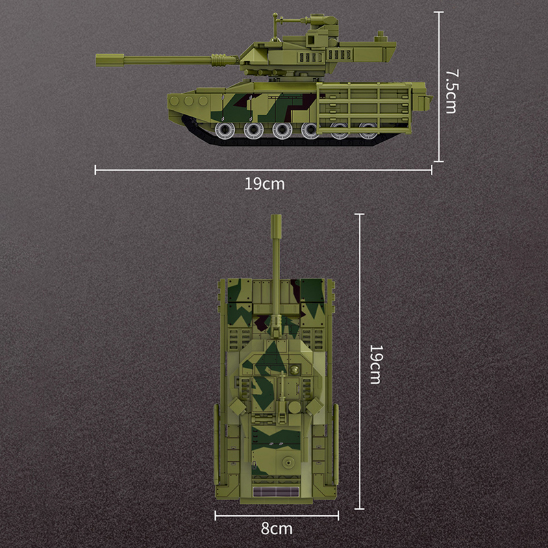 Forange FC4006 T 14 Armata Main Battle Tank 4 - KAZI Block