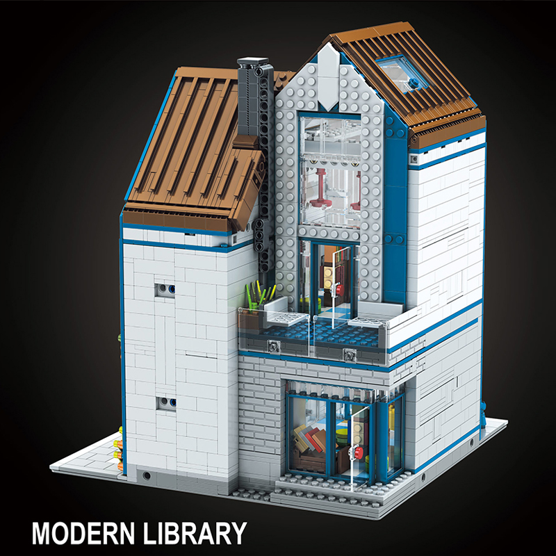 Moud King 16022 Modern Library 2 - KAZI Block