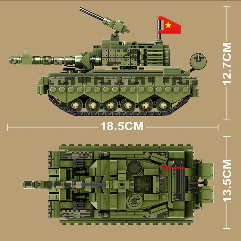 LWCK 90013 TYPE 99 Main Battle Tank 3 - KAZI Block