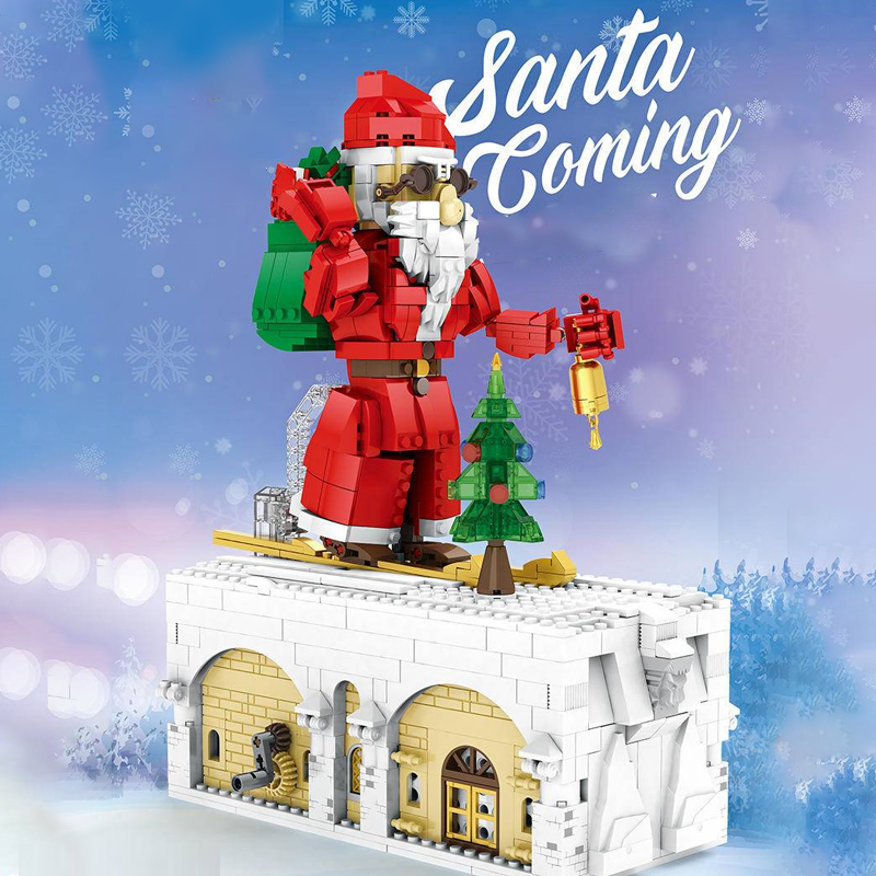Reobrix 66001 Santa Coming Christmas 1 - KAZI Block