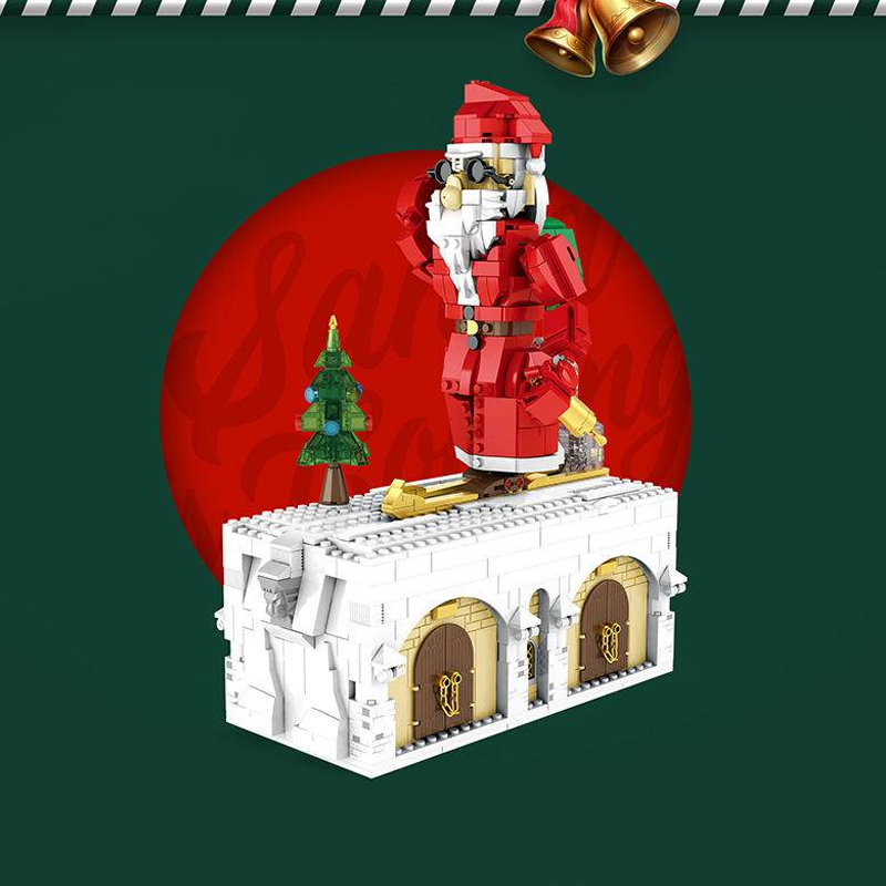 Reobrix 66001 Santa Coming Christmas 3 - KAZI Block